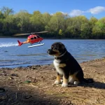 퍼피구조대와 어린이 심리학 - **Prompt 1: Teamwork and Problem Solving in Adventure Bay**
    "A vibrant, wide-angle shot of the P...