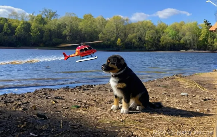 퍼피구조대와 어린이 심리학 - **Prompt 1: Teamwork and Problem Solving in Adventure Bay**
    "A vibrant, wide-angle shot of the P...